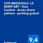 Cite Medievale- Le Remp'art - 3 Confort-au Pied De La Cite- Acces Direct Pietons - Parking Gratuit Carcassonne