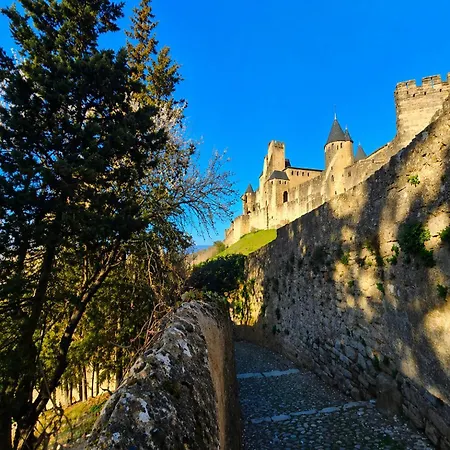 아파트 Cite Medievale- Le Remp'art - 3 Confort-au Pied De La Cite- Acces Direct Pietons - Parking Gratuit *