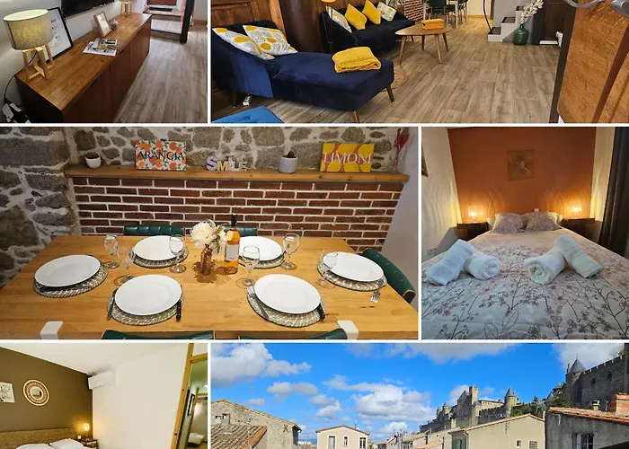 Apartman Cite Medievale- Le Remp'art - 3 Confort-au Pied De La Cite- Acces Direct Pietons - Parking Gratuit
