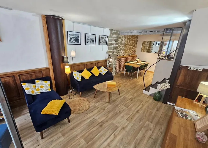 Cite Medievale- Le Remp'art - 3 Confort-au Pied De La Cite- Acces Direct Pietons - Parking Gratuit Апартаменты *
