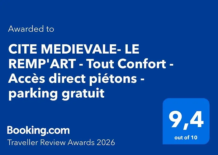 Cite Medievale- Le Remp'art - Confort - Accès Direct Piétons - Parking Gratuit *